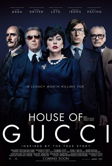 gucci tue|Gucci movie house.